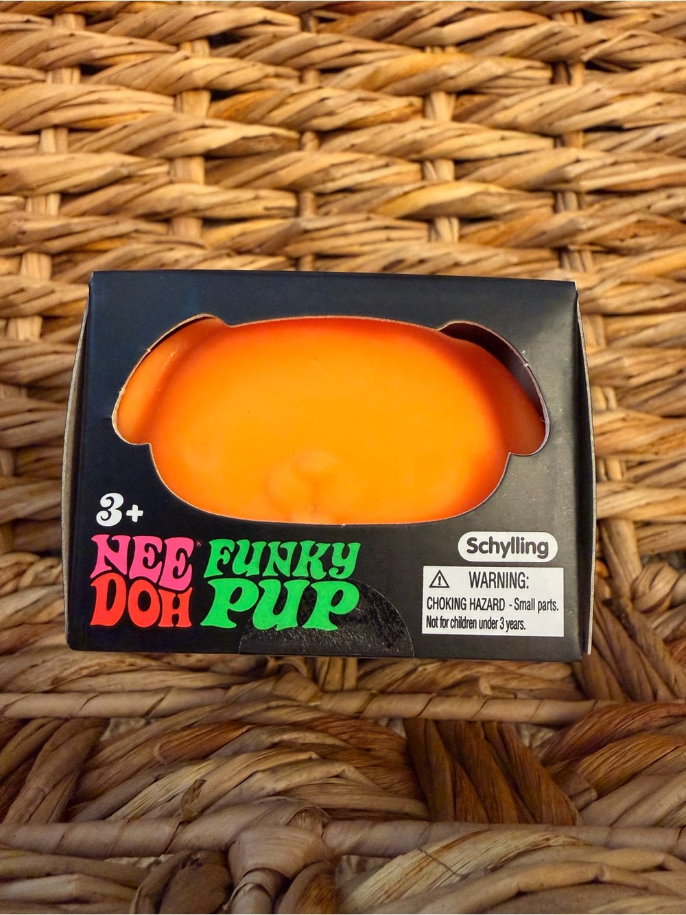 Nee Doh Funky Pup - Orange